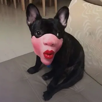 

Funny halloween masks cosplay маска masque Fun Mask Big Lips Headgear Pet Funny Mask props mascherine маски от короновируса
