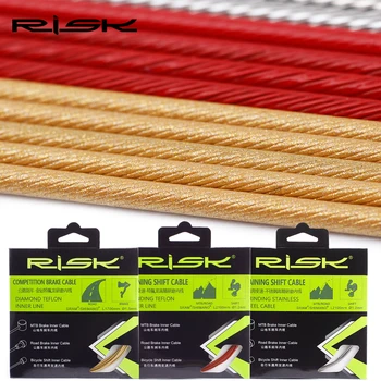 

1pc Training Nano Teflon Coating(Red) Road bike MTB Bike Fixed Gear Bicycle Brake Line Shifter Gear Inner Wire Speed line