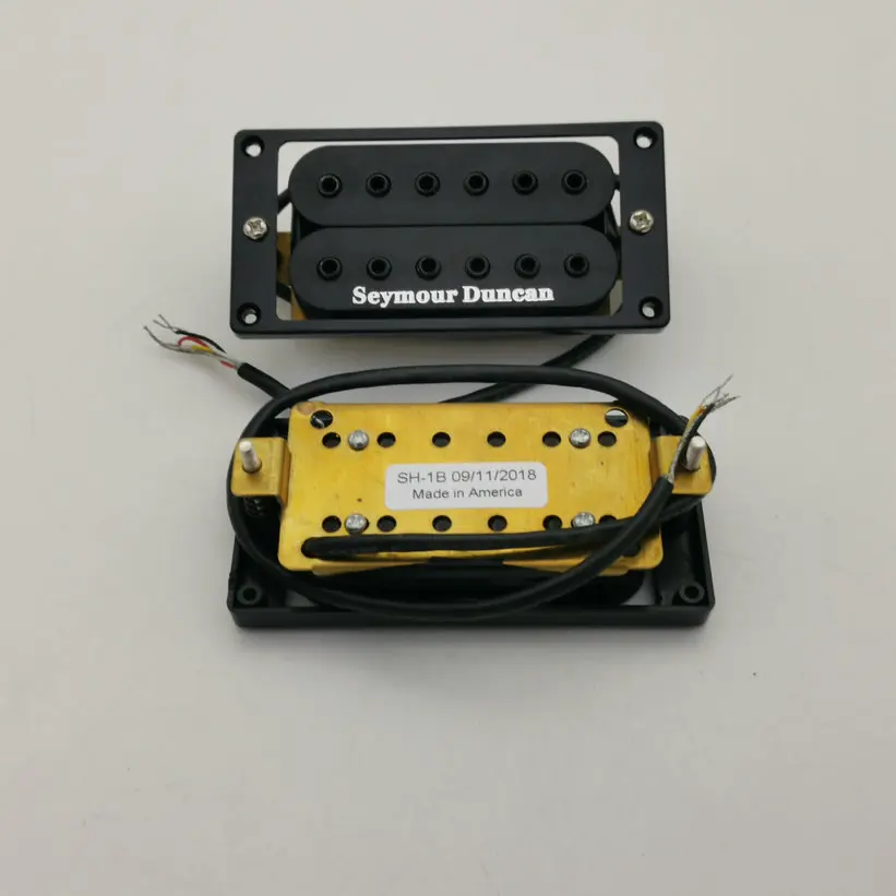 Seymour Duncan SH-1n Alnico пассивные звукосниматели хамбакер шеи и моста 4 проводящие провода катушки Сплит Система звукоснимателя