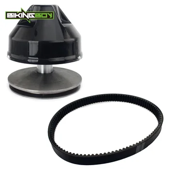 

BIKINGBOY Primary Drive Clutch Assy + Belt For Golf Carts EZGO Gas 2-Cycle 1989-1994 & 4-Cycle 1991-1996 23817-G1 26952-G01