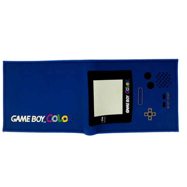 Game Wallet Game Boy Color 3d Design Coin Purse  PVC PU Short  Wallet 