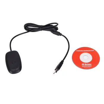 

Wireless Gamepad PC Adapter USB Receiver For M-icrosoft X-box 360 Game Console 85WD