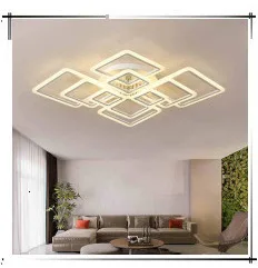 Высокое качество/яркость Современная Люстра для столовой спальни отеля hanglamp домашний Docer белый/серый led люстра освещение