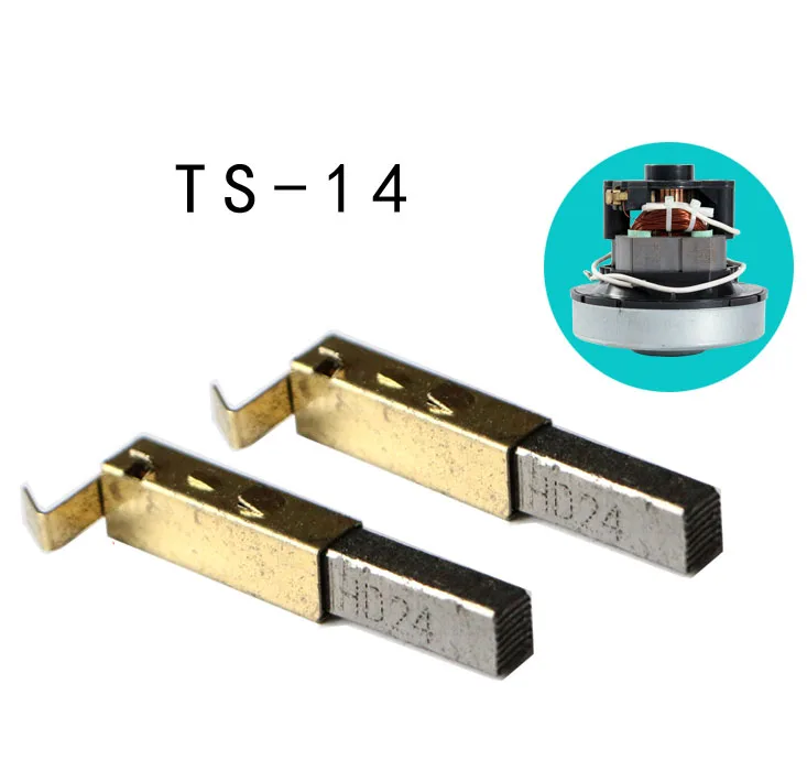 TS-14 Vacuum Cleaner Motor Carbon Brush V1Z-S24-L EB2401-AL 1200w 5.4x7x20mm