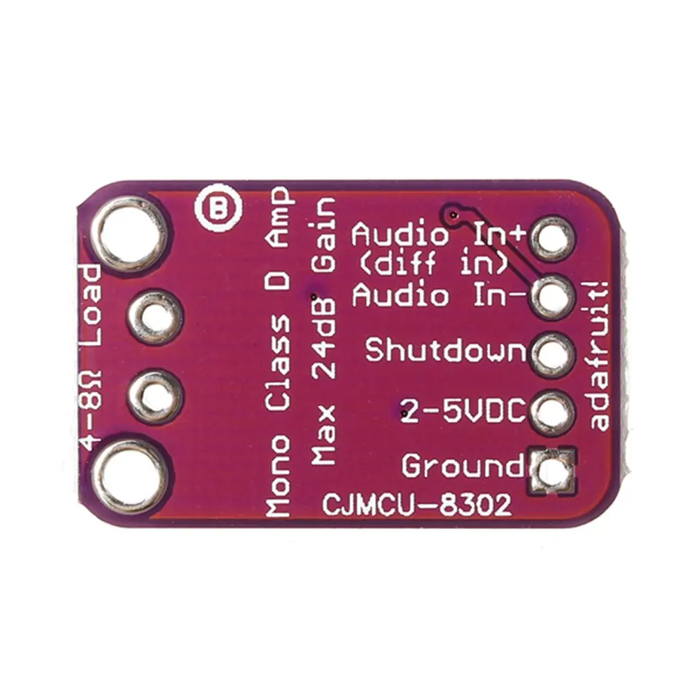 PAM8302 2,5 Вт Класс D одноканальный Solo аудио усилитель плата Amp модуль инструменты для разработки для Arduino