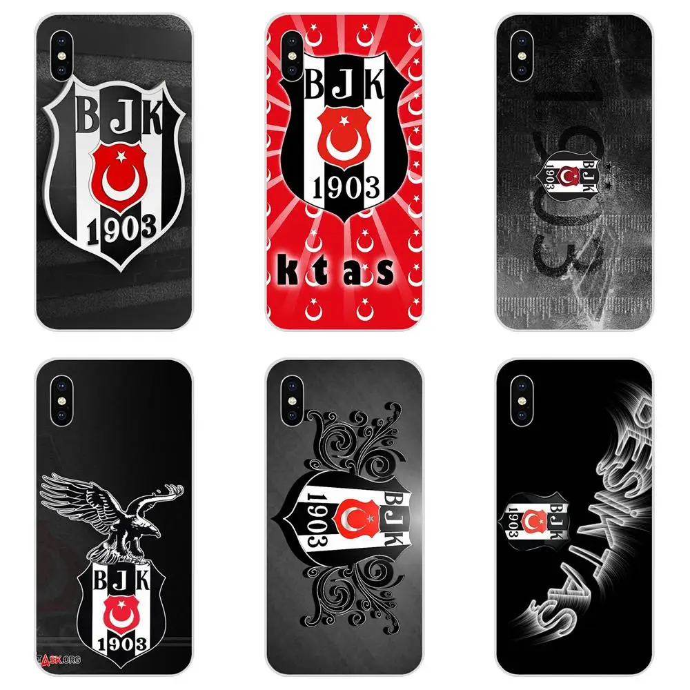 

For Xiaomi Redmi Note 2 3 3S 4 4A 4X 5 5A 6 6A Pro Plus TPU Case Coque Cover Besiktas Football Fc