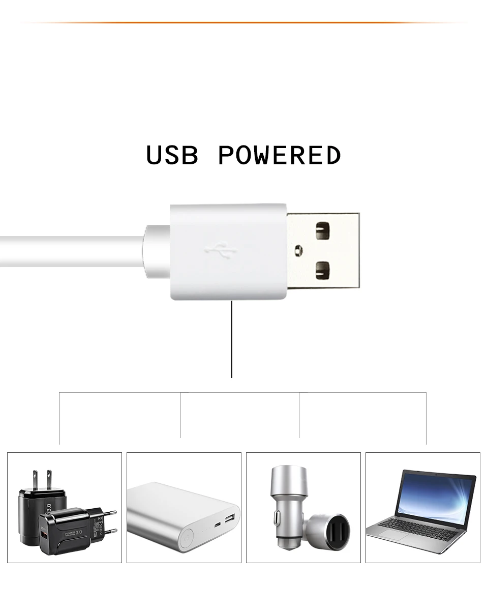 Светодиодный светильник USB для украшения макияжа, для ванной комнаты, для бара, водонепроницаемый зеркальный светильник, 1 м, 2 м, 3 м, туалетный столик, настенный светильник с длинным зеркалом, ночной Светильник