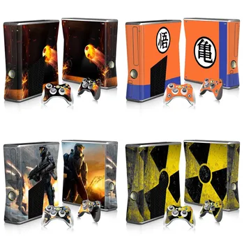 

Vinyl Cover Decal Skin Sticker For Xbox 360 Slim Console & 2 Controller Skins Stickers