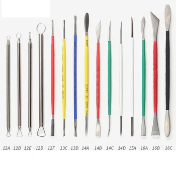 

Bulk tools clay sculptures carved clay clay pottery soft clay stainless steel clay sculpture tool model design tools