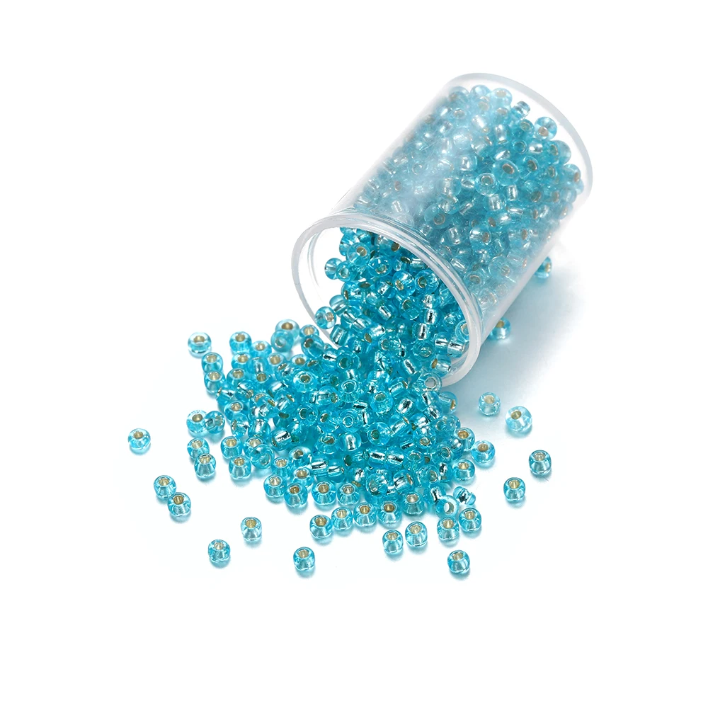 Lot De 13 Perles De Verre – Rocaille Dorée – 1,5 Cm Et 2 Cm – Montage Artisanal