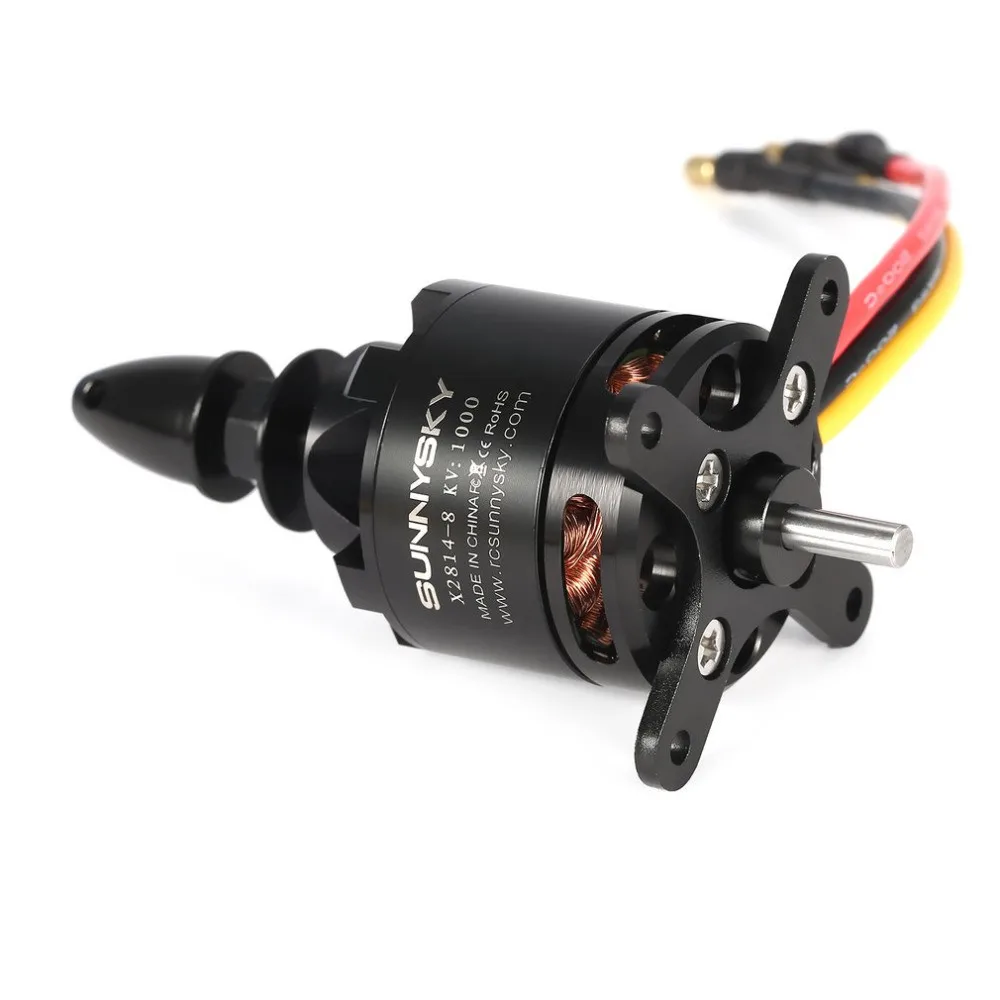 1PC Original SUNNYSKY X2814 900KV 1000KV 1100KV 1250KV External Rotor Brushless Motor for RC 3D fixed-wing Aircraft Airplanes thumbnail 3