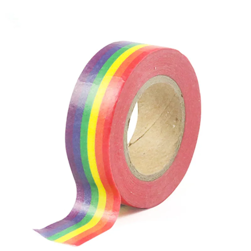 2020 Новый Радуга Washi лента для бизнес планирования школьные принадлежности