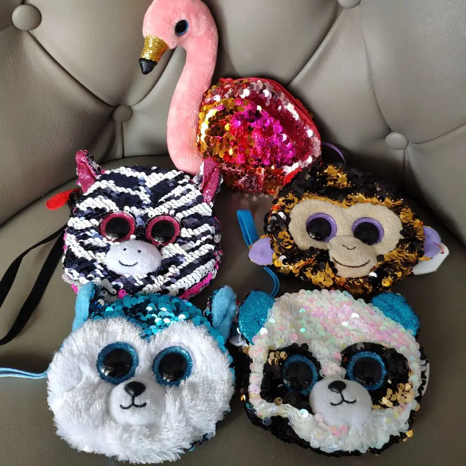 Сумочка Кошелек на запястье кошелек для монет gilda flamingo owen owl icy seal 5 дюймов плюшевые