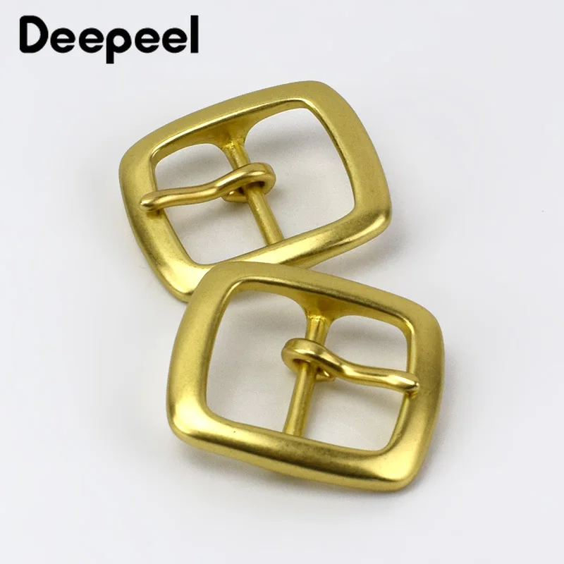 Deepeel 1 шт. 35 мм чистая медь латунь пряжка ремень головка для 33 34 пояс сделай сам
