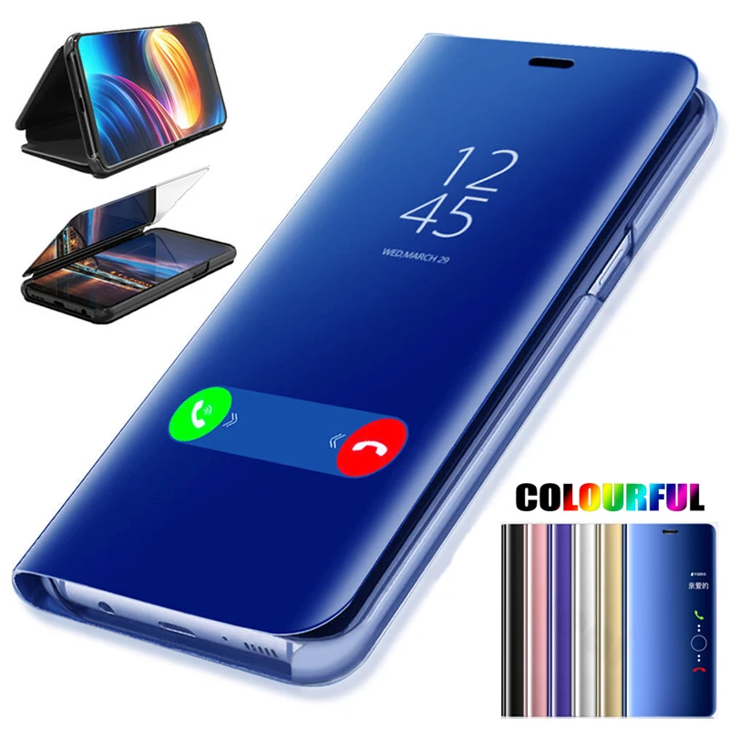 

Smart Mirror Flip Case For Samsung Galaxy A90 A80 A70 A60 A50 A40 A30 A20 A10 A9 Star A8S A6S J8 J7 J6 J4 J3 J2 2018 M30 M20 M10