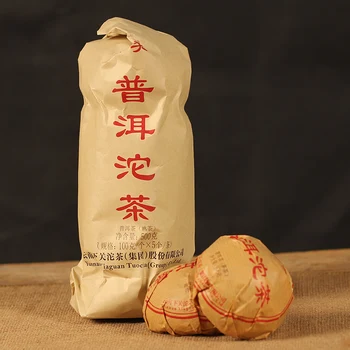 

2019 Xiaguan Xiao Fa Tuo Tuocha Pu-erh Premium Ripe Shu Pu-erh Tea 500g