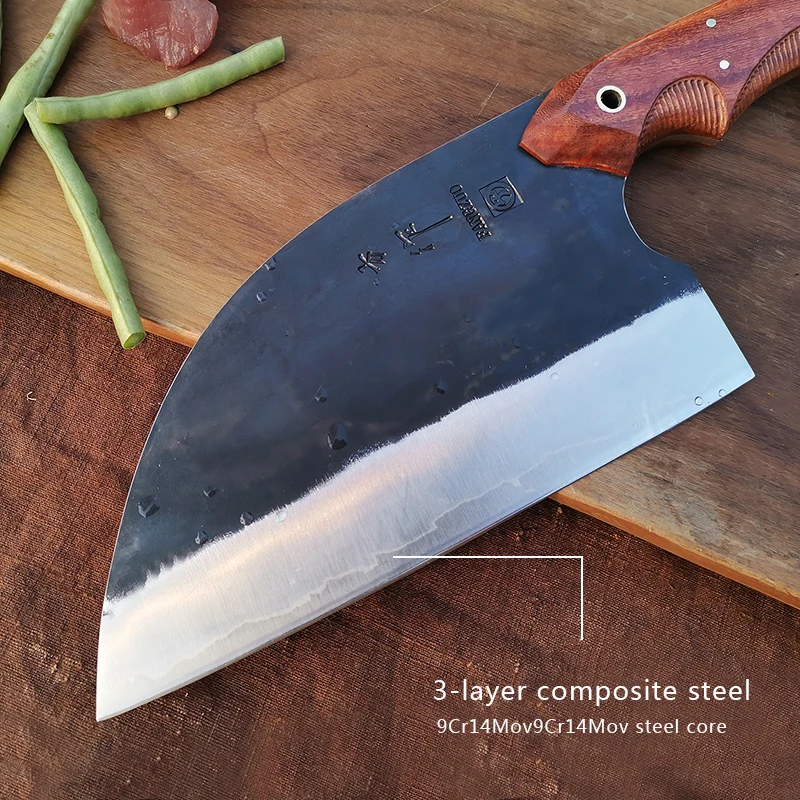 Handforged Serbian Chef Knife Pop