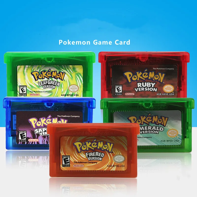 Pokemon handle arm Game Card Series Video Cartridge Console English Language NDSL GB GBC GBM GBA SP | Игрушки и хобби