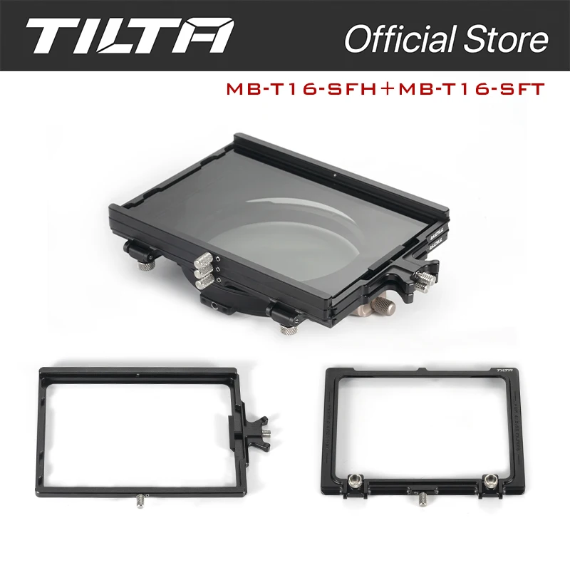 TILTA MB-T16-A 4x5.65" Mirage Matte Box Mirage Motorized VND Kit A Filter Frame Mirage Matte Box for DSLR/Mirrorless Camera 