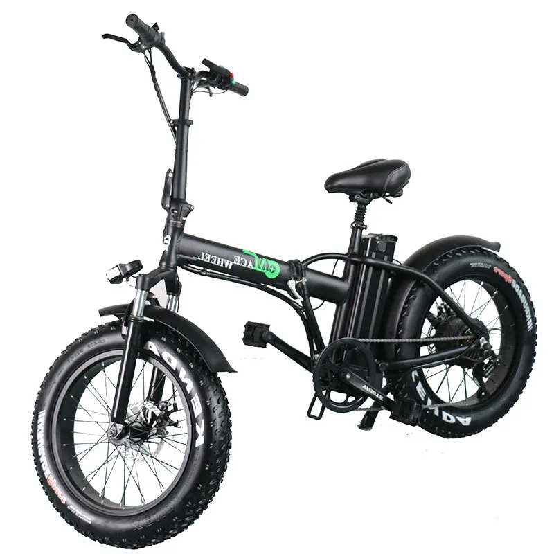 26 32 Европейский склад 2 колеса Fat Tire 500 Вт электрический велосипед с 48 В 15ah съемный
