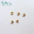 5Pcs Christmas Metal Small Bell Tree Pendant Decoration Xmas Party Wind Chimes DIY Material Crafts Accessories 10