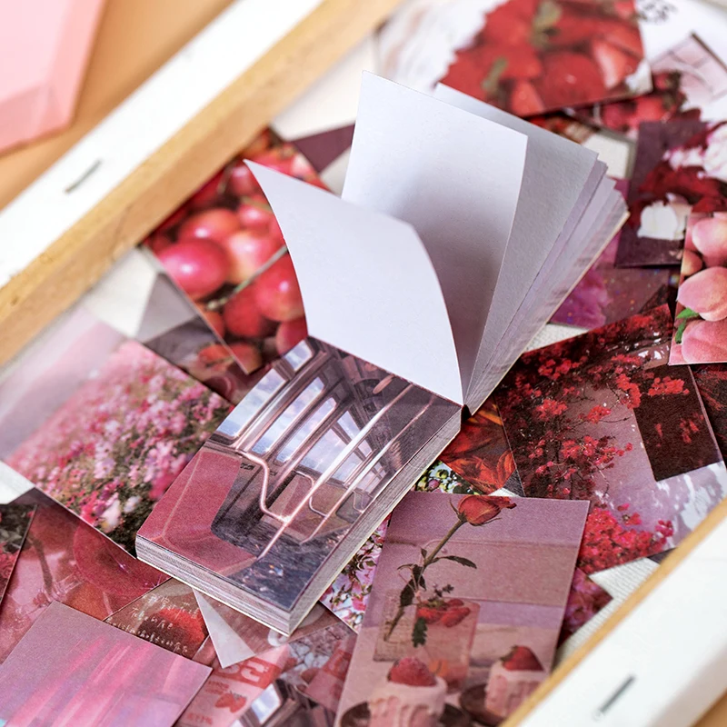 Warm 50pcs/lot INS Natural Scenery Stationery Stickers Aesthetic Travel Book Cute Craft Diary Ablum Bullet Journal Scrapbooking