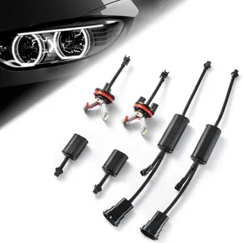 

Replacement Angel Eye Bulbs H8 For BMW E60 E61 E71 E70 LCI E90 E91 X5 X6 Z4 E92 X1 Lamps 6000K Portable