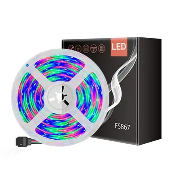 

Waterproof LED Rope Light LED Strip Light APP Remote Control 24 Key Voice Control Wifi String Lighting