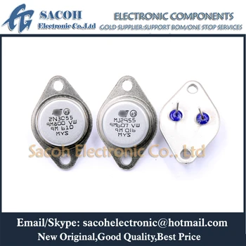 

Free Shipping 10Pairs 2N3055 + MJ2955 2N3055A MJ2955A TO-3 15A 100V 115W NPN + PNP Silicon Power transistor