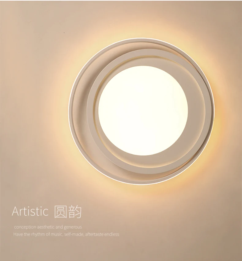 Chandelierrec современные светодиодные потолочные лампы для гостиной спальни AC85~ 265 В Домашнее освещение светильники потолочные лампы в низкие потолки