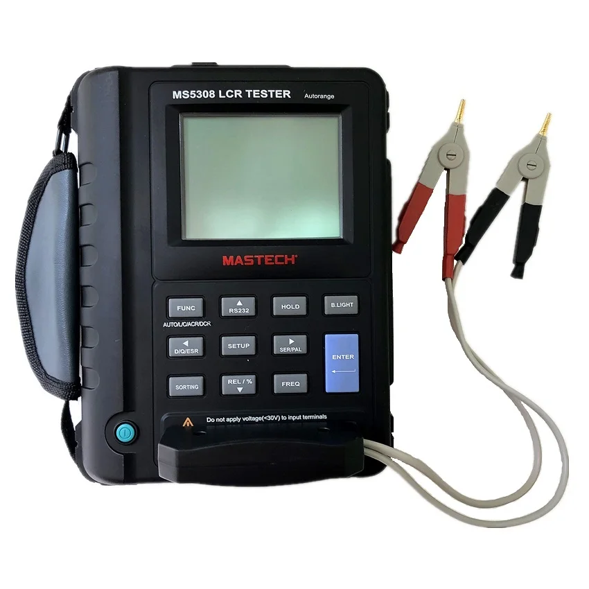 Mastech MS5308 Ручной Автоматический диапазон Цифровой LCR мостовой тест индуктивность
