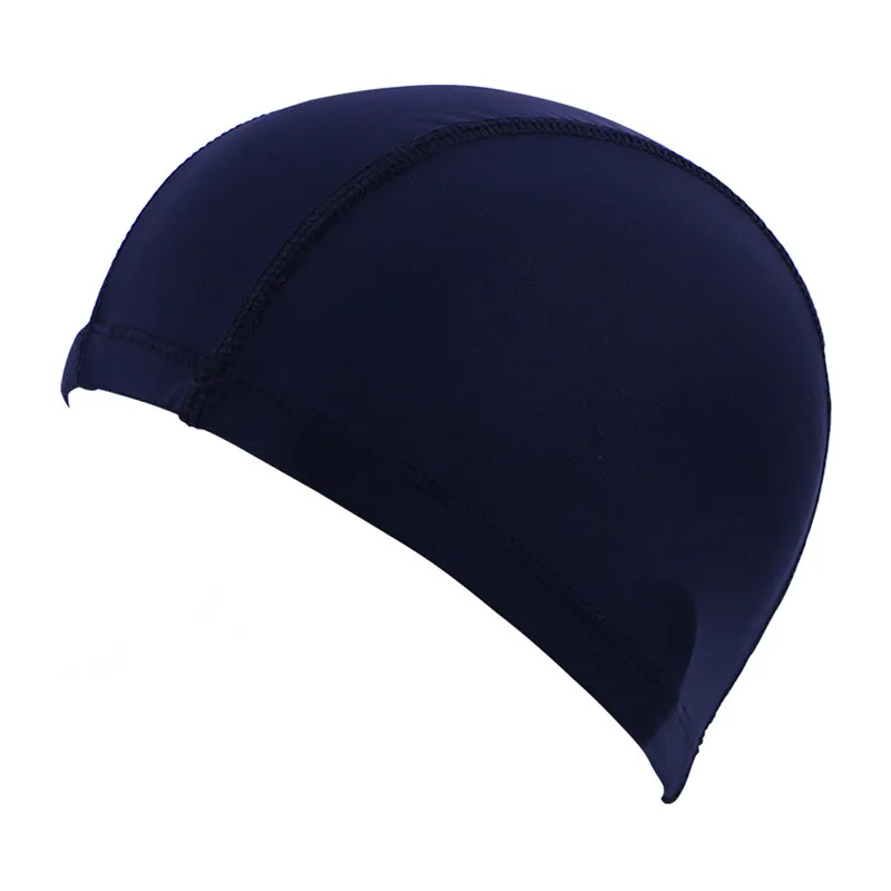 Плавающий ming cap s высокоэластичный прочный женский Мужская однотонная шапочки для купания защита ушей длинные волосы спортивная шапочка для плавания шапка для бассейна