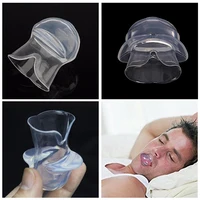 Silicone Anti Snoring Tongue Device Apnea Aid Snore Stopper Tongue Retainer Anti Snoring Mouthpiece Help Sleepless Breathing 2