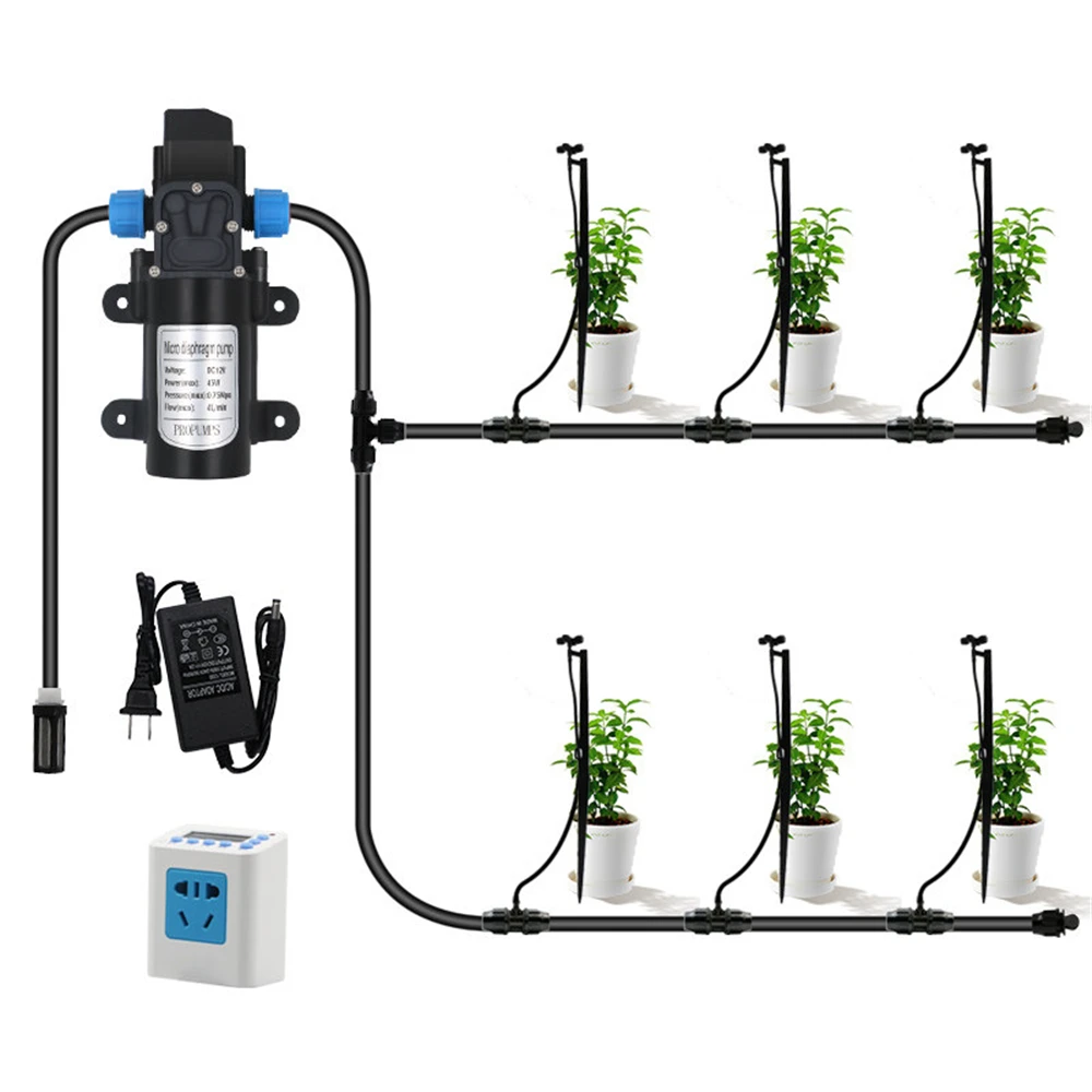 

B-LIFE Large Space Watering System Yard Lawn Garden Pump Water Supply Automatic Timing Control Garden Yard Sprinkler 360 Degree