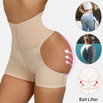 

2020 Women Butt Lifter Buttock Shaperwears Sexy High Waist Seamless Panty Enhancer Tummy Control Panties Briefs Underwear