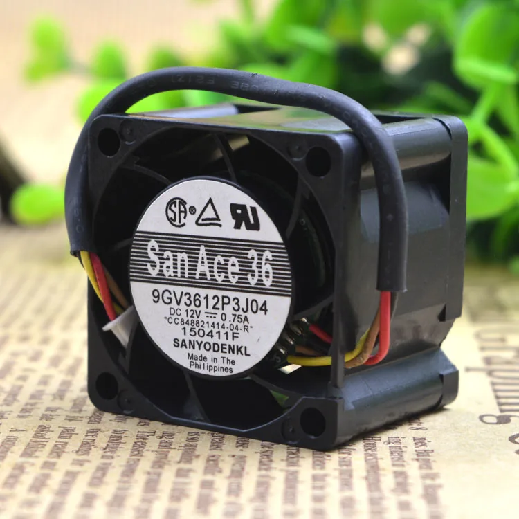 Новый 3 6 см 3628 3625 12V 0.75A 9GV3612P3J04 защиты электродвигателя Вентилятор охлаждения |