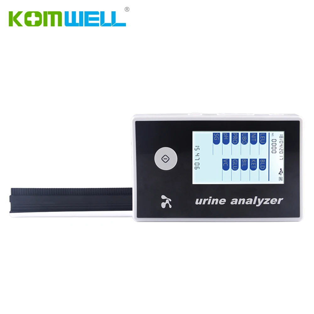 11 or 14 URINE Routine ANALYZER Bluetooth Portable urinalysis test machine 100 pcs Test Strips Renal function detector