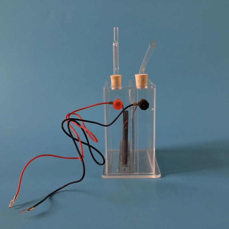 Vertical Diaphragm Electrolysis Device High School Chemical Laboratory Instrument Teaching Equipment Saturated Salt Water