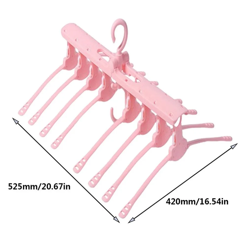 Magic Hanger Storage Rack Multi-Function Magic Hanger Folding Multi-Layer Space Saving Small Portable
