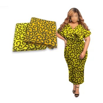 

african veritable 2020 New Batik 100% cotton ghana wax print real fabric H200705s