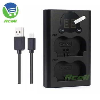 

NP-W235 NP W235 LCD Dual Battery Charger For FUJIFILM X-T4 XT4 X T4 Camera Replace BC-W235