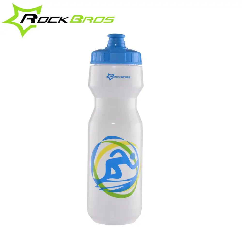 Sports Blue ROCKBROS велосипедная бутылка для воды MTB Велоспорт спортивный велосипед портативная бутылка-чайник для воды пластиковый спортивный горный велосипед посуда для напитков 750 мл - Цвет: Sports Blue
