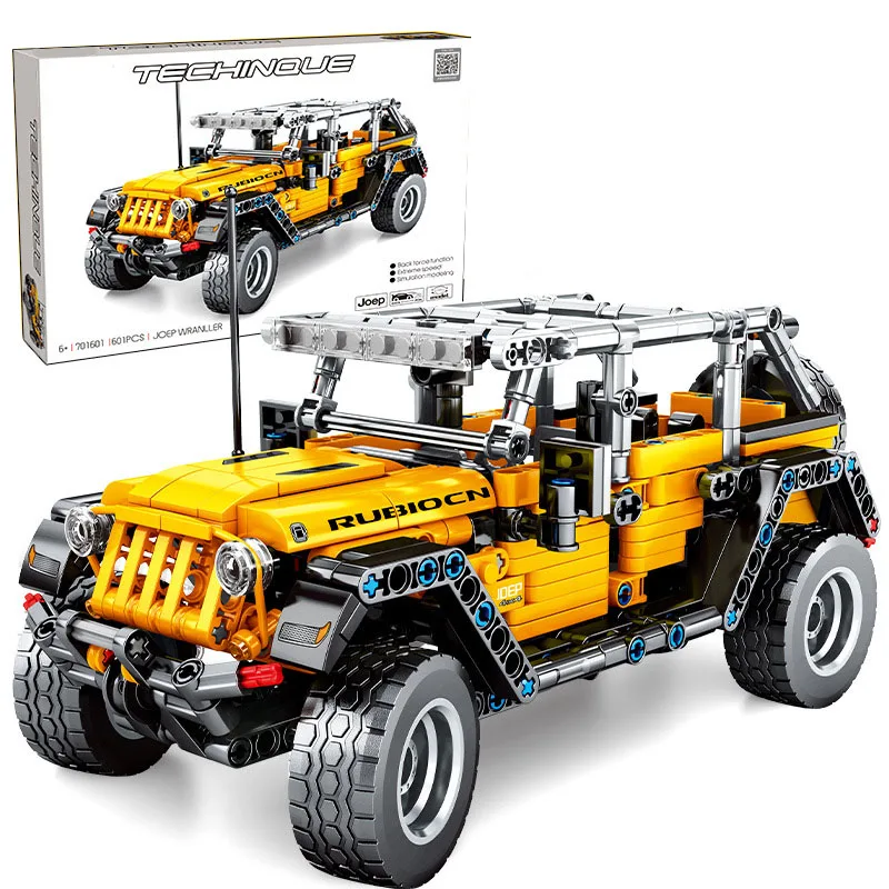

Toys For Children Off-road Car Boys Diy Educational Assembled Convertible Model Kit Building Blocks Bricks kids Toy Gift New P47