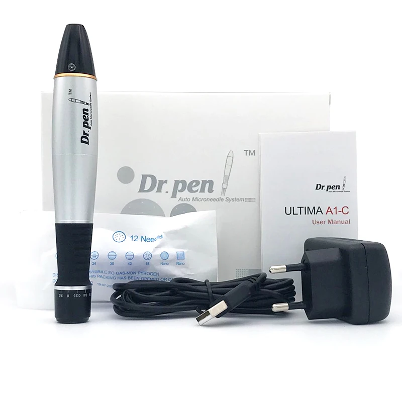 Hot Sale Wired Dr.Pen Ultima A1-C Derma Pen Professional Beauty Equipment Semi-permanent Embroidery Tattoo Gun MTS$PMS Skin Care