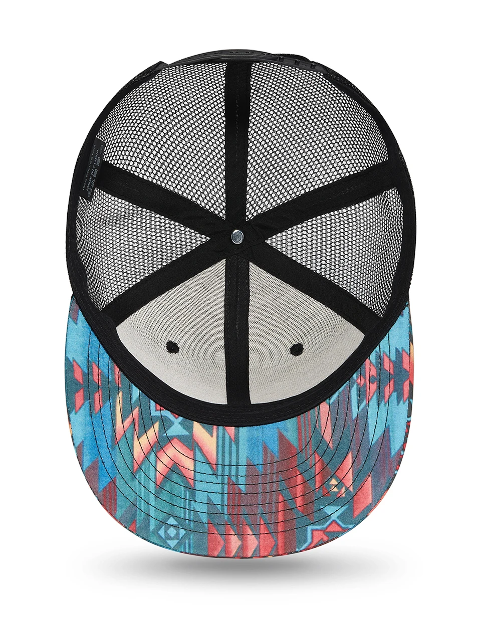 2022 Hip Hop Cap For Men Summer Snapback Women Printed Flat Brim Outdoor Baseball Cap Streetwear 6 Panels Bone Mesh Trucker Cap red dad cap