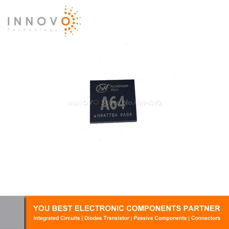 INNOVO ALLWINNER A64 BGA 2 шт./лот STB чип процессора Бесплатная доставка новый оригинальный |
