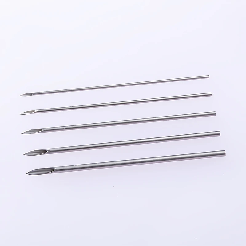

5-25pcs Disposable Sterile Body Piercing Needles Medical Tattoo Needle for Navel Nipple Lip Navel Ring Kit Surgical Steel Tool