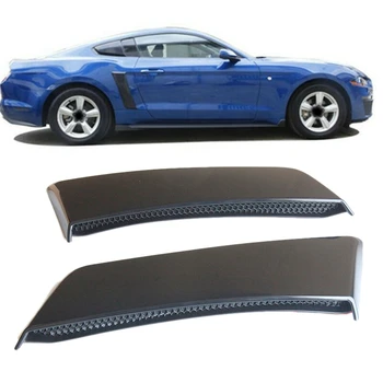 

Car Rear Side for Fender Door Scoops Frame Cover for Ford Mustang GT350 Style 2015-2018 Fender Scoops Cover