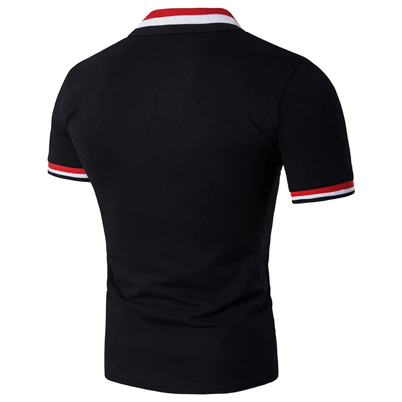 

Men \ \ 'S Stand Collar Cotton T