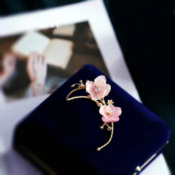 

SINZRY hotsale creative jewelry natural pearl preserved flower various otica earrings lady party jewelry gift